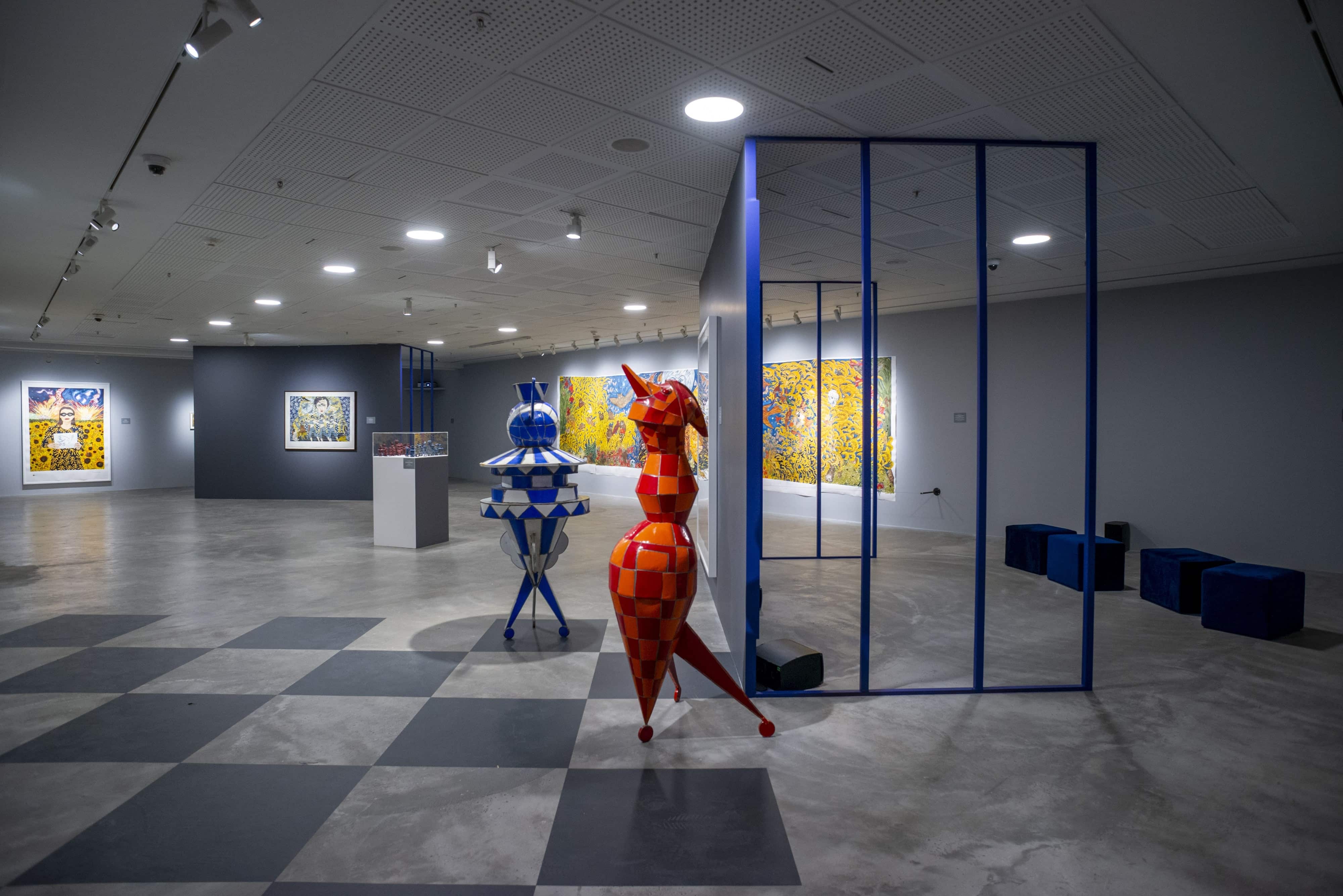 MARCEL DZAMA <br> Ay Işığıyla Dans  galeri 0