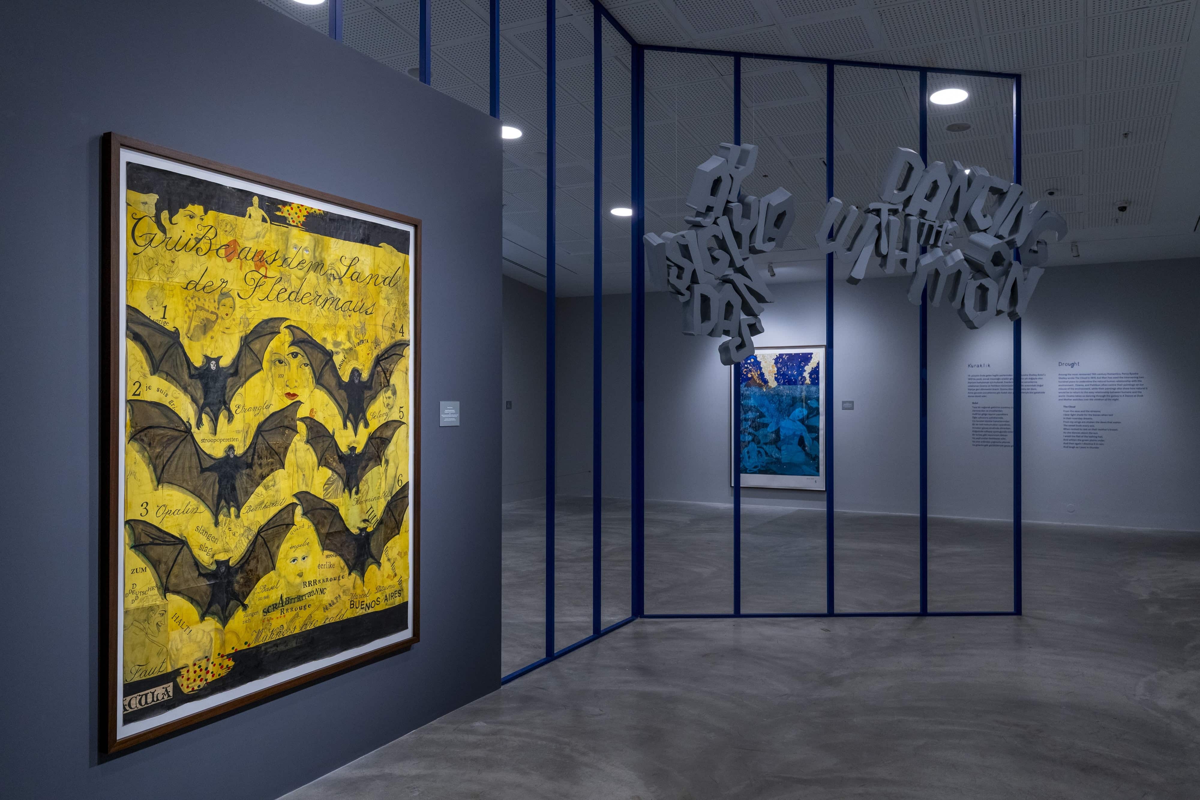 MARCEL DZAMA <br> Ay Işığıyla Dans  galeri 9