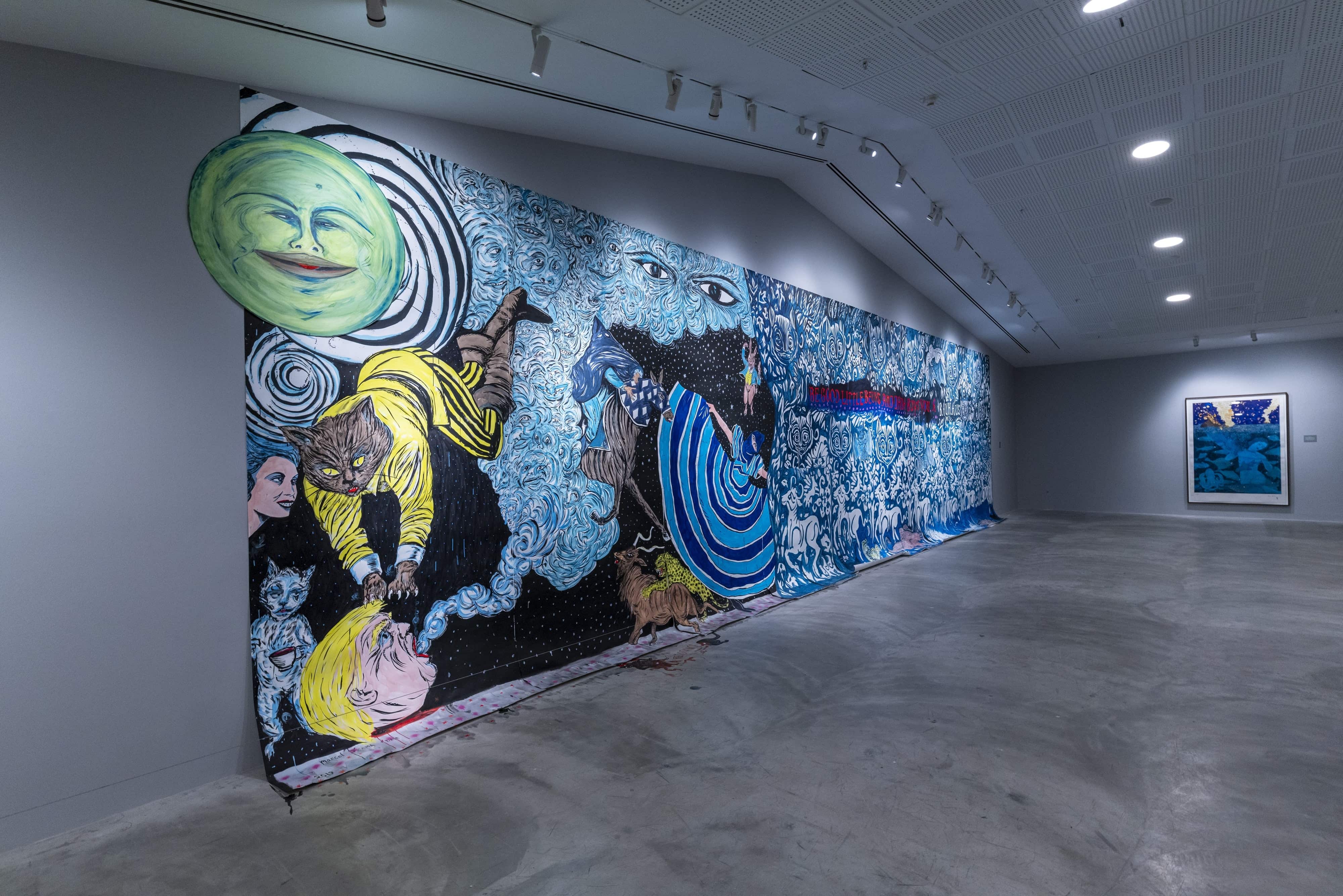 MARCEL DZAMA <br> Ay Işığıyla Dans  galeri 10