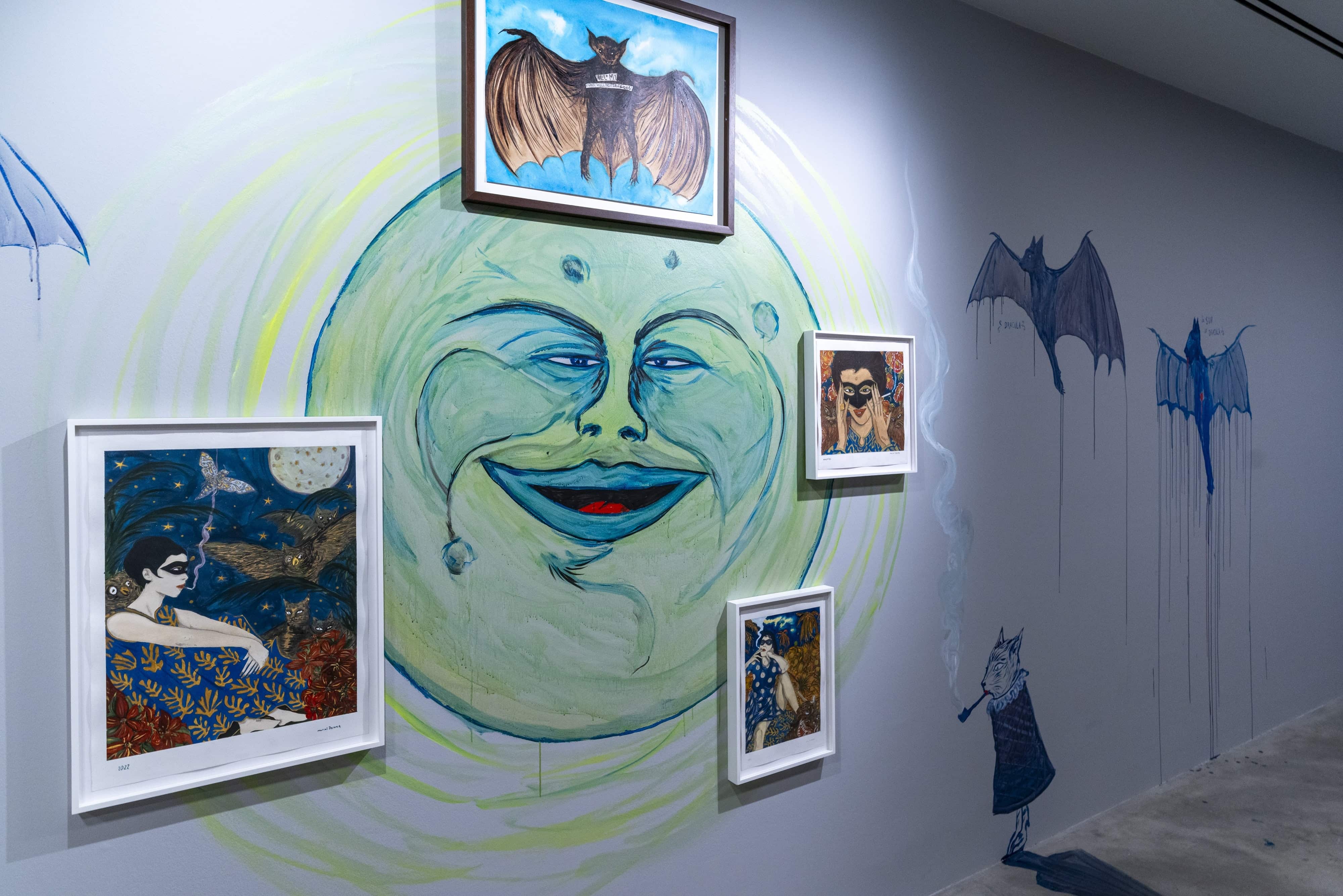 MARCEL DZAMA <br> Ay Işığıyla Dans  galeri 15