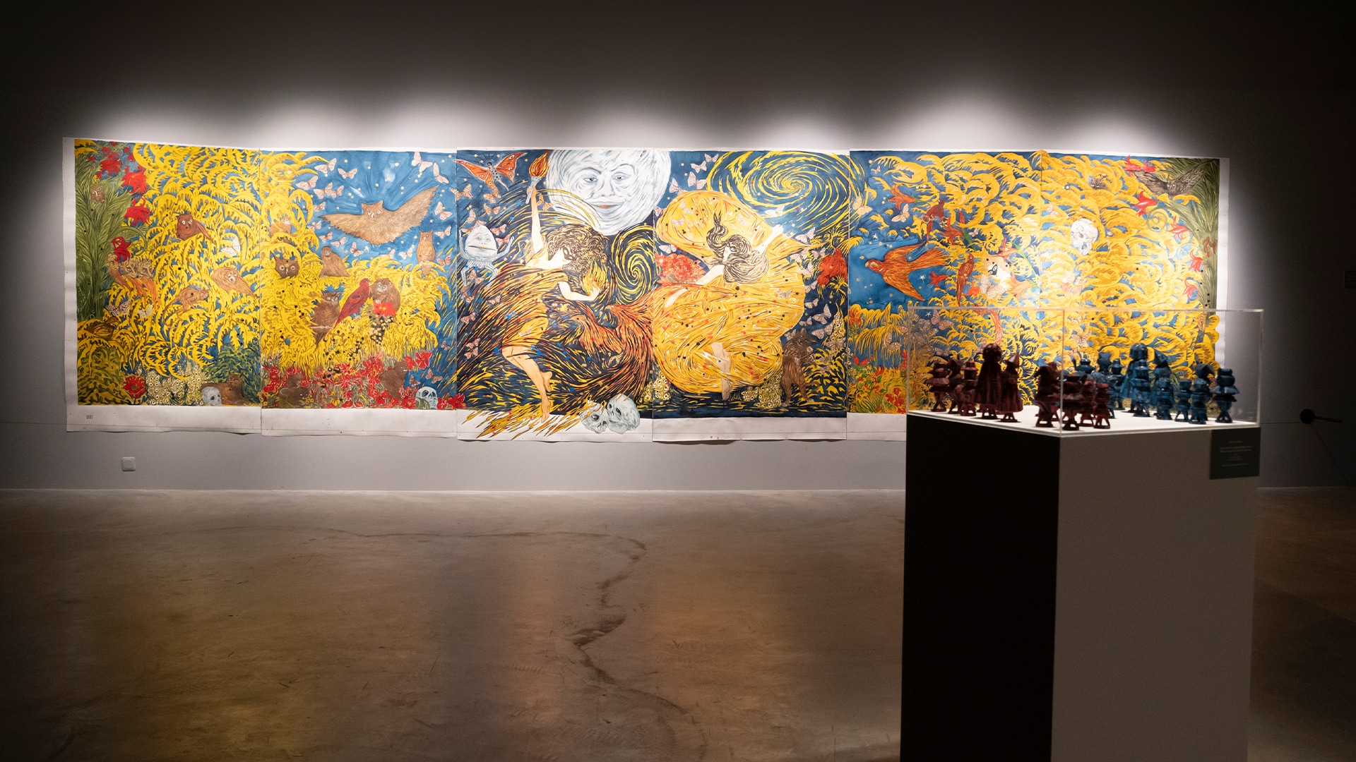 Marcel Dzama: Ay Işığıyla Dans <br> Küratörle Sergi Turu slide 0