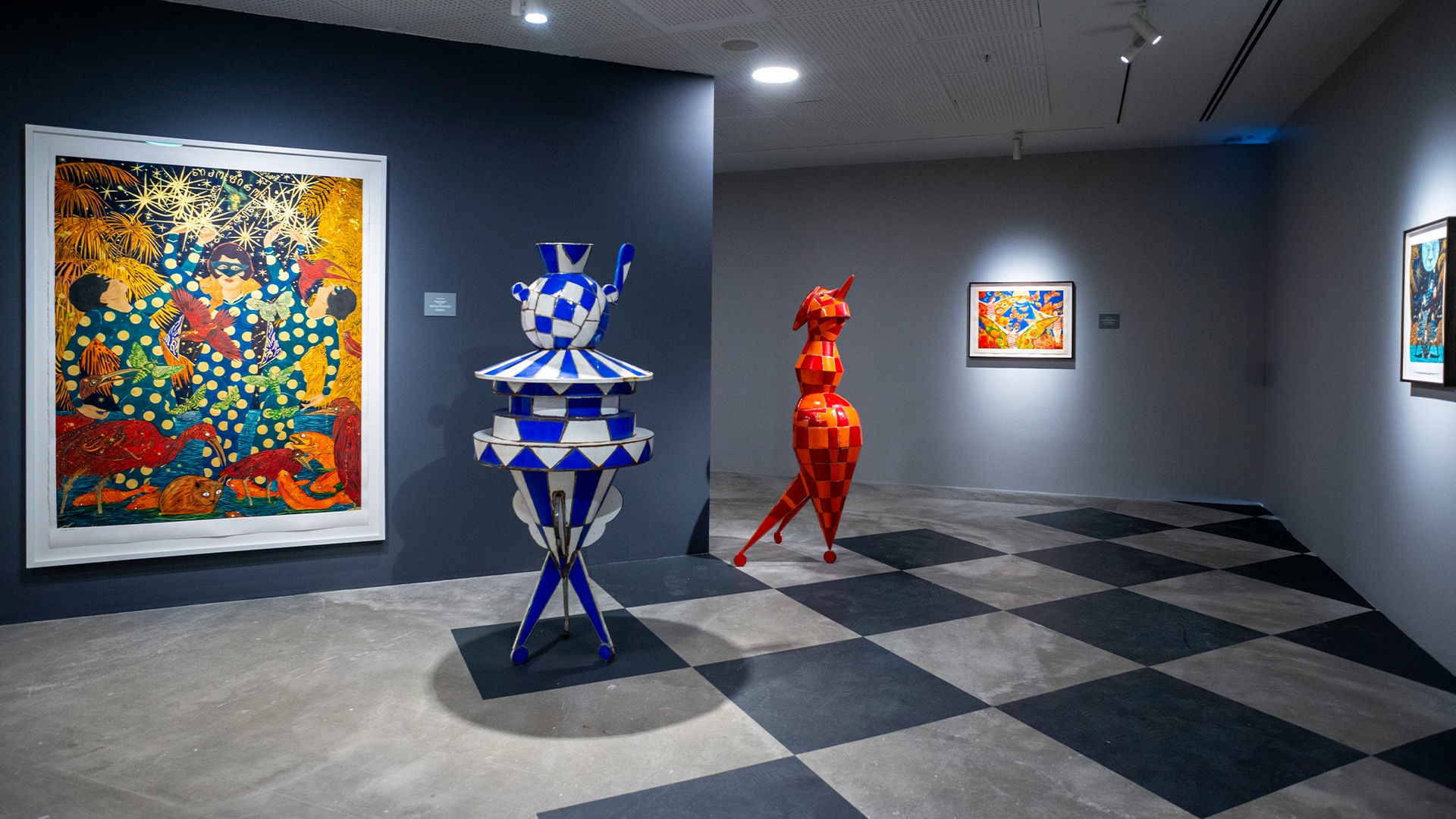 Marcel Dzama: Ay Işığıyla Dans <br> Küratörle Sergi Turu slide 0